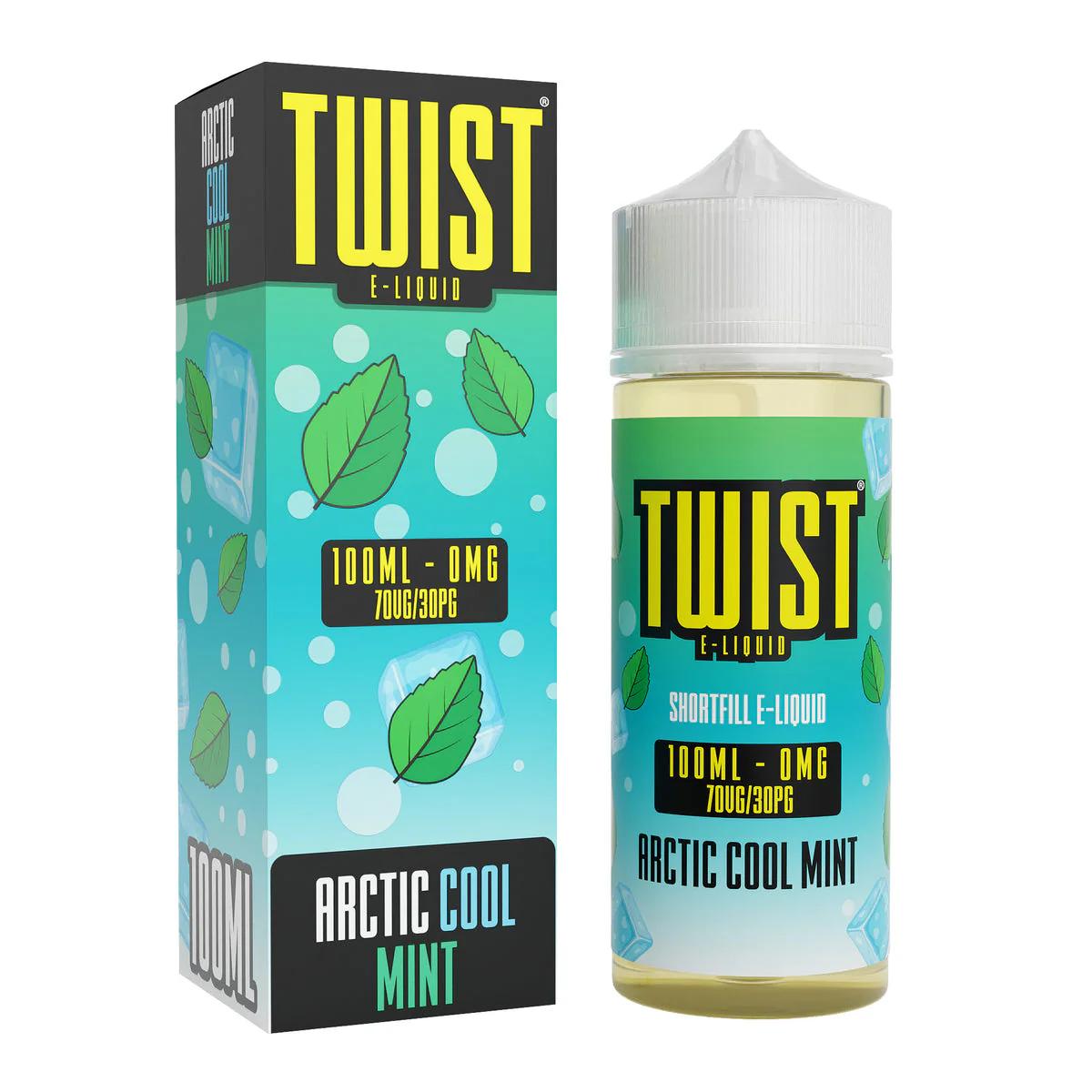 Product Image of Arctic Cool Mint Shortfill E-liquid by Twist Juice 100ml